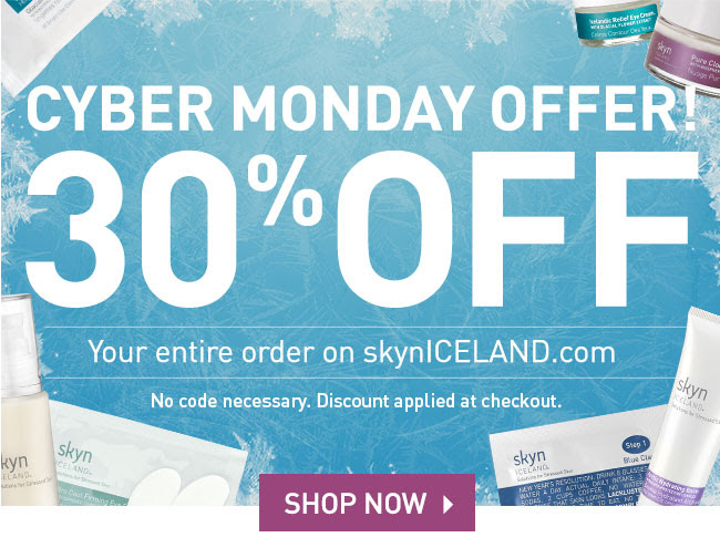 Skyn ICELAND’s Upcoming Holiday Promotions